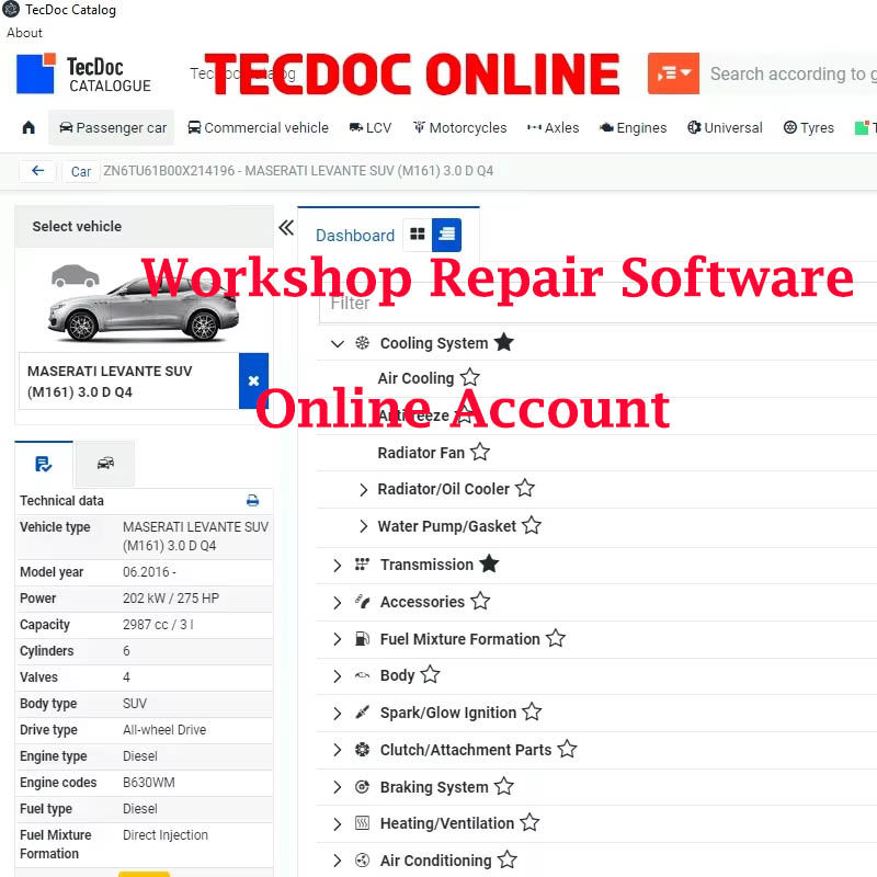 Workshop Tools English - 2026 온라인 워크샵 수리 소프트웨어 계정