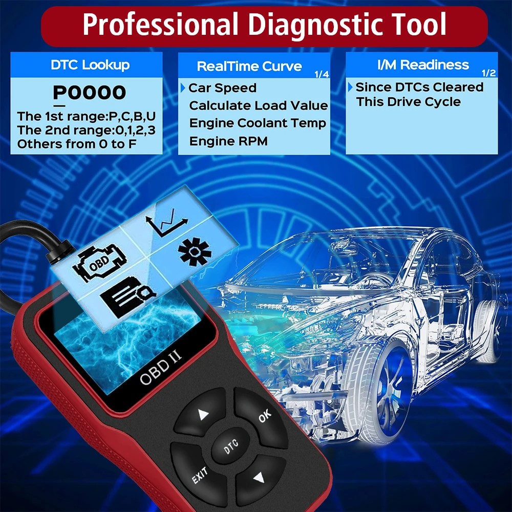 12V OBD2 차량용 자동차 스캐너 자동차 액세서리  - Workshop Tools English 리뷰 및 가격