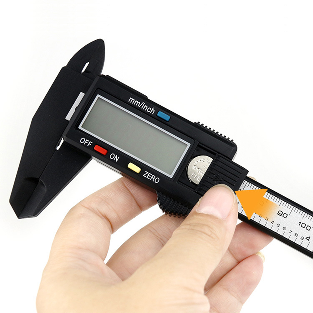 전자 디지털 버니어 캘리퍼스 0-150mm 탄소 섬유  - Workshop Measuring Tools 리뷰 및 가격