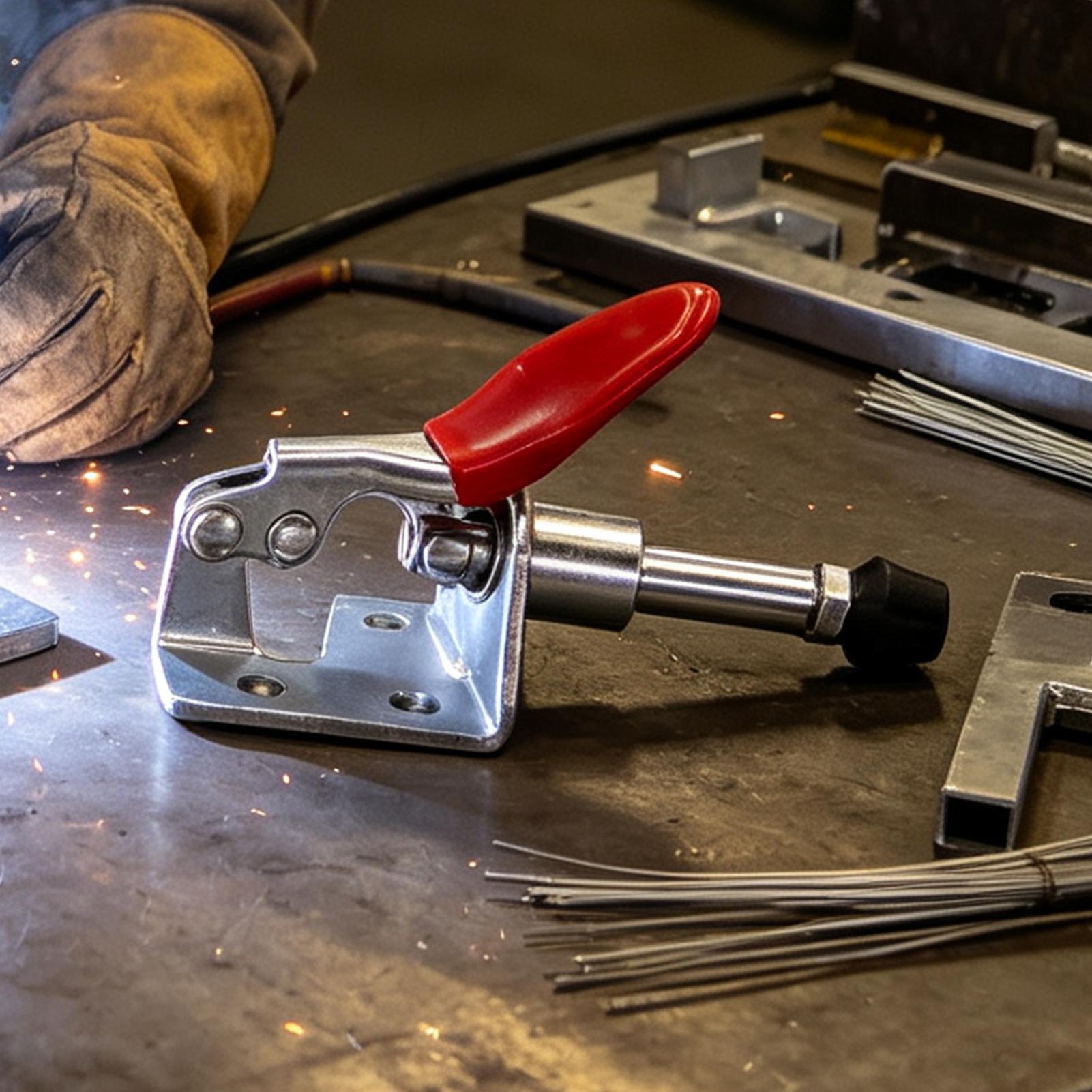 토글 래치 45kg 지지력 푸시풀 퀵 릴리스 툴 지그  - Tools In Metal Workshop 리뷰 및 가격