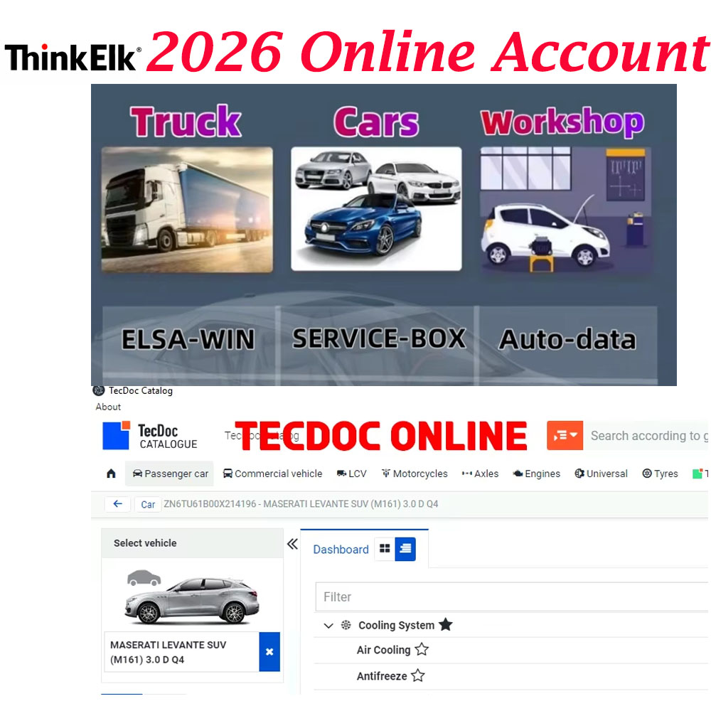 2026 온라인 워크샵 수리 소프트웨어 계정 (Aut0 - Workshop Tools English 리뷰 및 가격