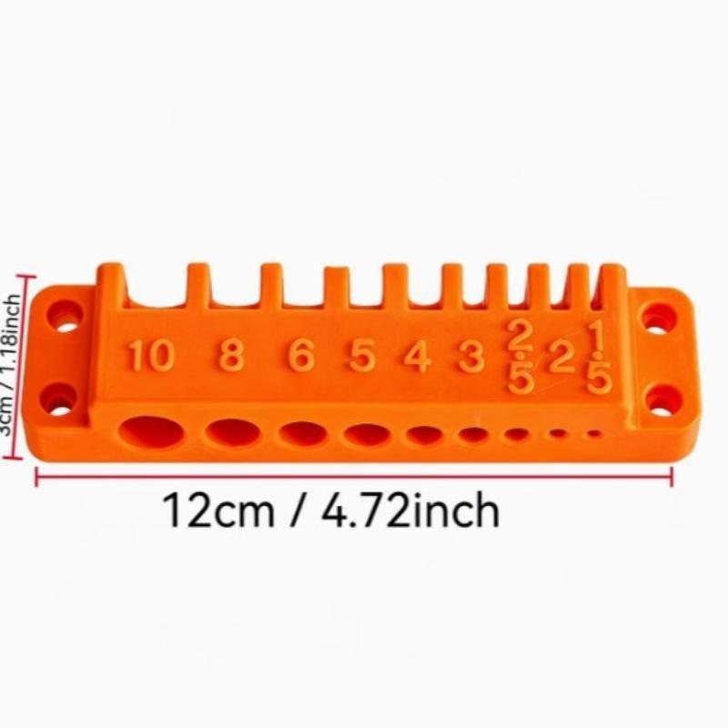 10가지 사이즈 표시된 육각 소켓 홀더, 펀치 프리 벽 - Workshop Marking Tools 리뷰 및 가격