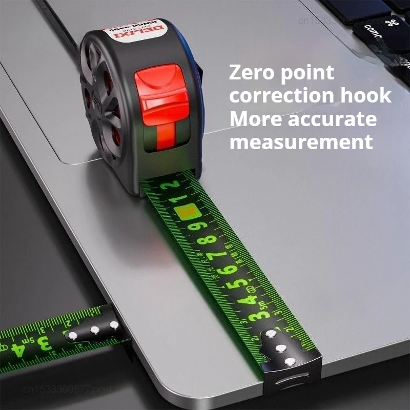 DELIXI 형광 줄자 두꺼운 가정용 고정밀 내마모성  - Workshop Measuring Tools 리뷰 및 가격