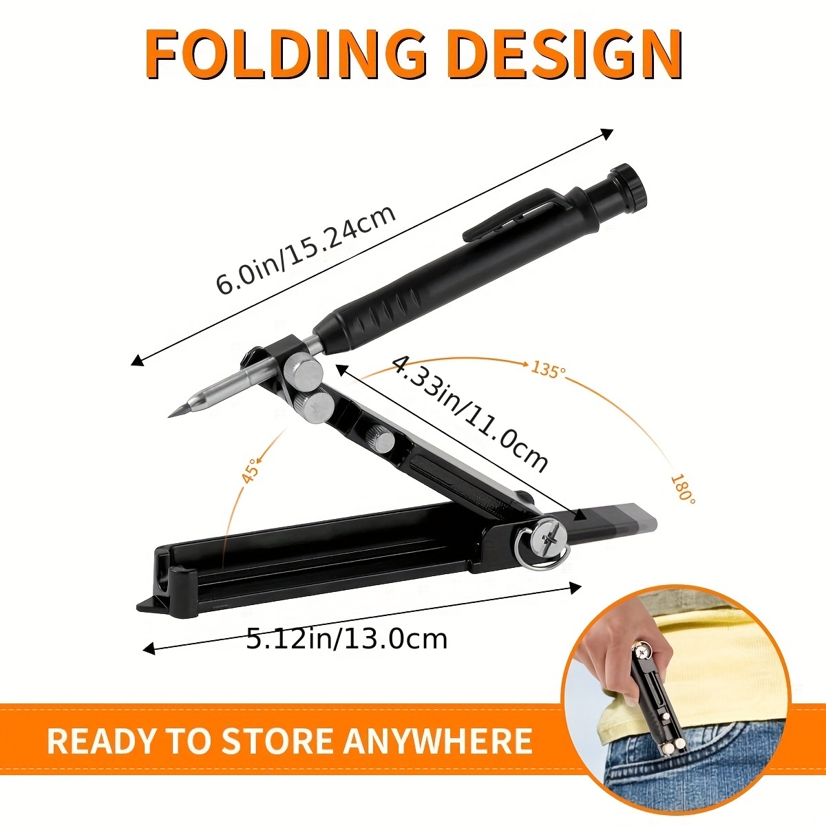 다기능 스크라이브 도구 알루미늄 합금 스크라이브 도구  - Workshop Measuring Tools 리뷰 및 가격